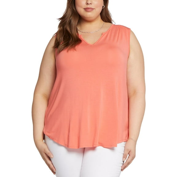 NYDJ womens Plus Perfect Tee, 2X