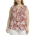 thumbnail image 1 of NYDJ womens  Plus Pintuck Blouse, 3X, 1 of 3