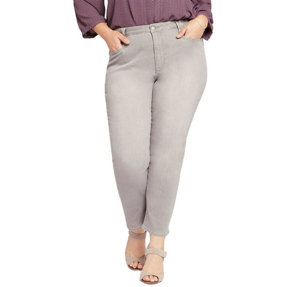 NYDJ womens Plus Relaxed Straight Skinny Jean, 20W