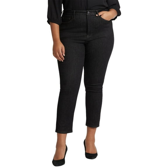 NYDJ womens  Plus Sheri Garden Ranch Slim Jean, 24W