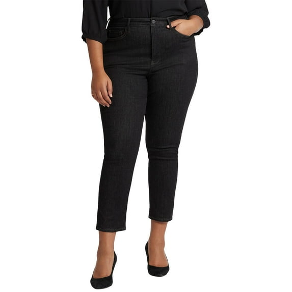 NYDJ womens Plus Sheri Garden Ranch Slim Jean, 24W