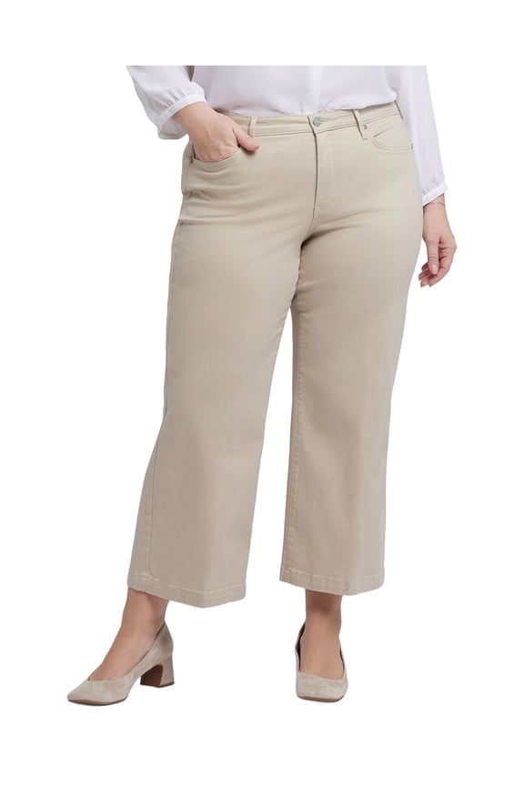 womens Plus Teresa Feather Wide leg Jean, 18W