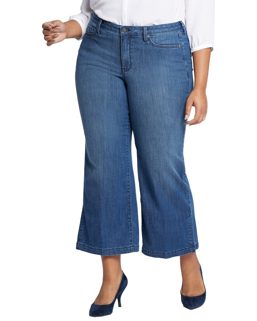 NYDJ Women's Teresa Wide Leg Ankle Jeans - Flattering Fit With Lift Tuck Technology