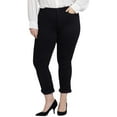 thumbnail image 1 of NYDJ womens  Plus Sheri Black Rinse Slim Jean, 20W, 1 of 3