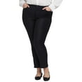 thumbnail image 1 of NYDJ womens  Plus Sheri Black Slim Jean, 14W, 1 of 3