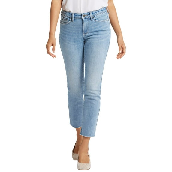 NYDJ womens Sheri Blue Valley Ankle Jean, 8