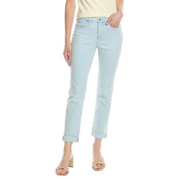 NYDJ womens Sheri Glacier Frost Ankle Crop Jean, 12
