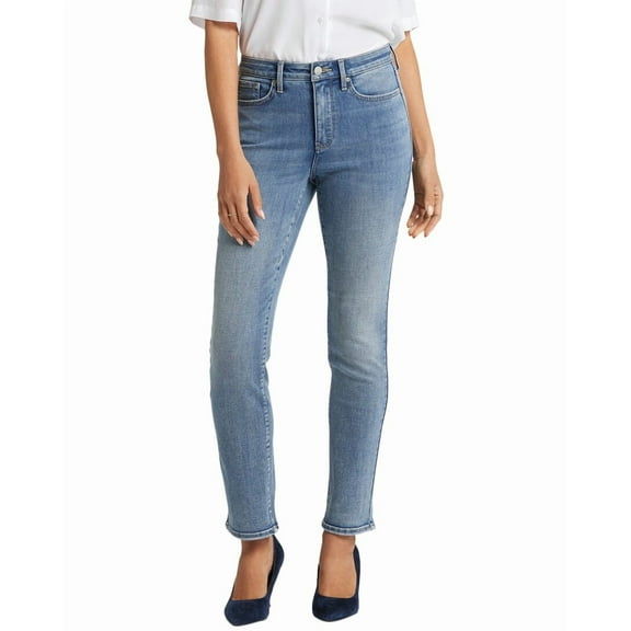 NYDJ womens Petite Sheri Indigo Stream Slim Jean, 12P