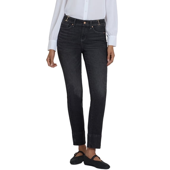 NYDJ womens Sheri Paris Lights Slim Jean, 10