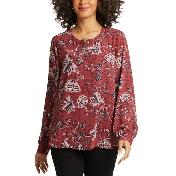 NYDJ womens Petite Simone Blouse, PL