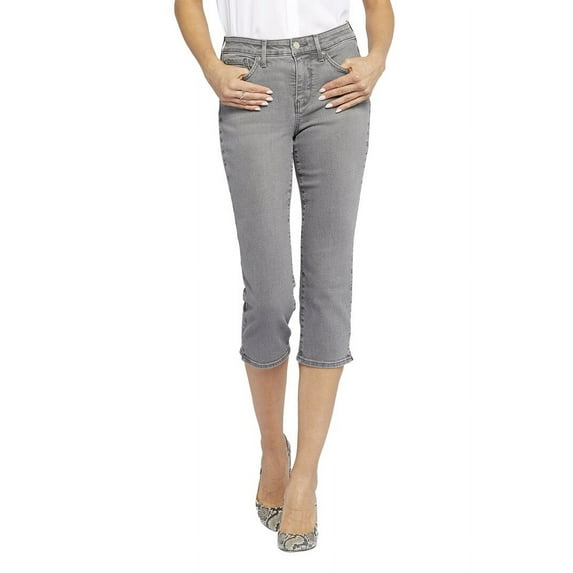 NYDJ womens Straight Palmas Crop Jean, 10