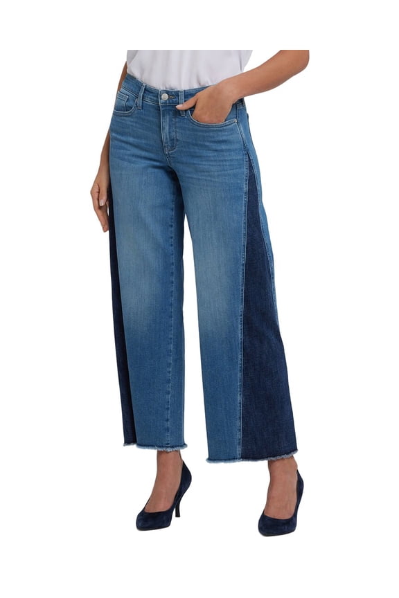 womens  Teresa Avenue Blue Wide Leg Jean, 8
