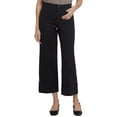 thumbnail image 1 of NYDJ womens  Teresa Black Wide leg Jean, 6, 1 of 3