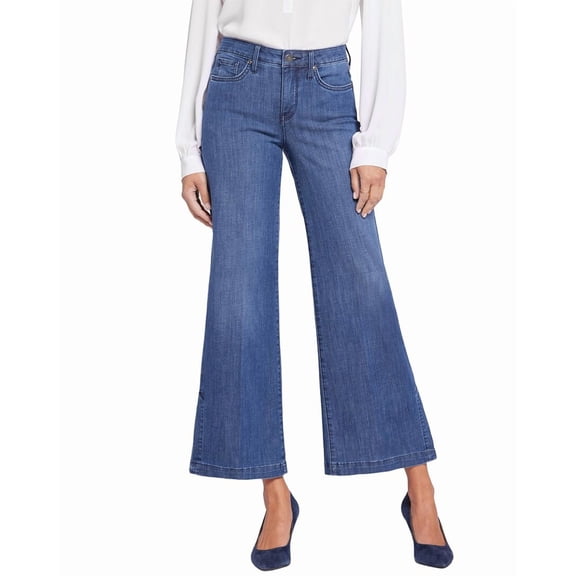 NYDJ womens  Teresa Elegance Wide Leg Jean, 14