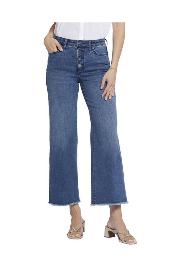 womens  Teresa Mission Blue Ankle Crop Jean, 00