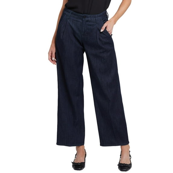 NYDJ womens Teresa Rinse Ankle Crop Jean, 10