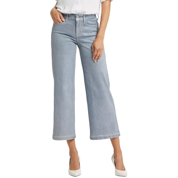 NYDJ womens Teresa Sparkling Lights Ankle Jean, 10