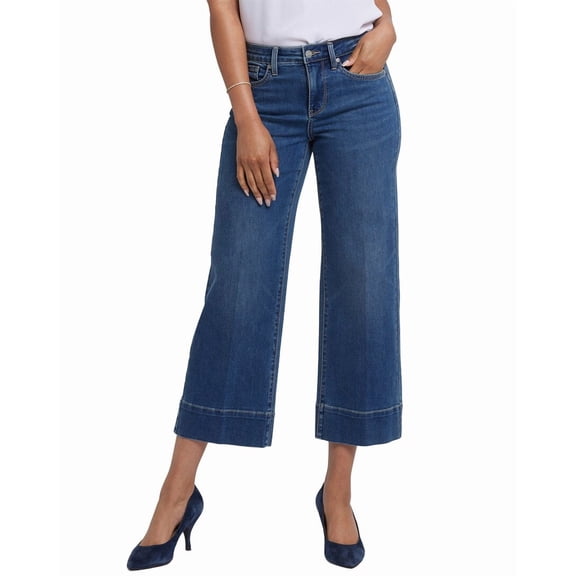 NYDJ womens  Teresa Valencia Surf Wide Leg Jean, 12