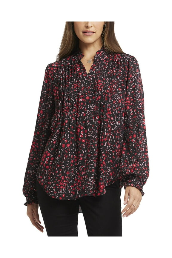 womens Petite Tunic Blouse, PXS