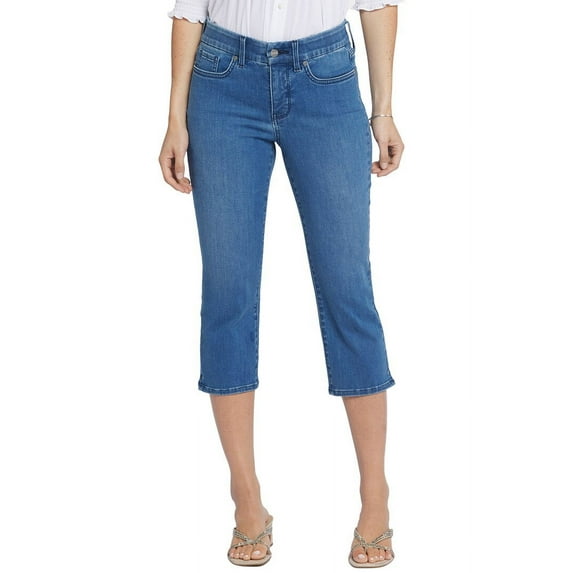 NYDJ womens Waist Match Slim Straight Crop Contented Jean, XXS