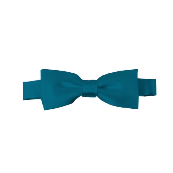 NYFASHION101 Boys' Solid Color Adjustable Pre-Tied Bow Ties - Oasis