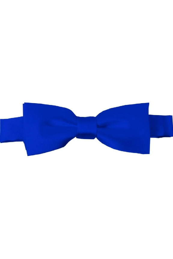 Boys' Solid Color Adjustable Pre-Tied Bow Ties - Royal
