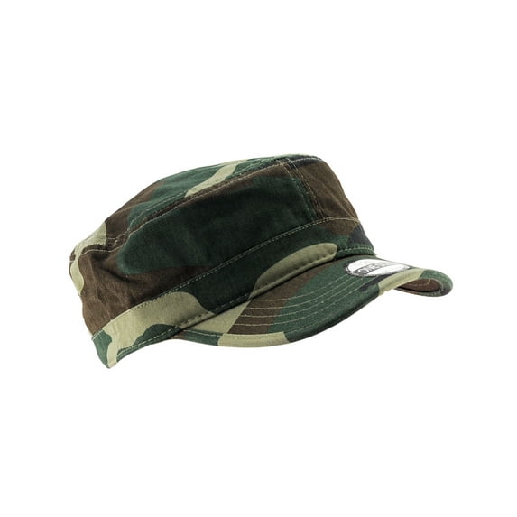 NYFASHION101 Fashionable Solid Color Unisex Adjustable Strap Cadet Cap, Camo