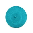 thumbnail image 1 of NYFASHION101 French Style Lightweight Casual Classic Solid Color Wool Beret, Navy, 1 of 2
