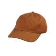 thumbnail image 1 of NYFASHION101 Unisex Adjustable 6-Panel Low-Profile Baseball Cap LOW100- EP RUST, 1 of 4