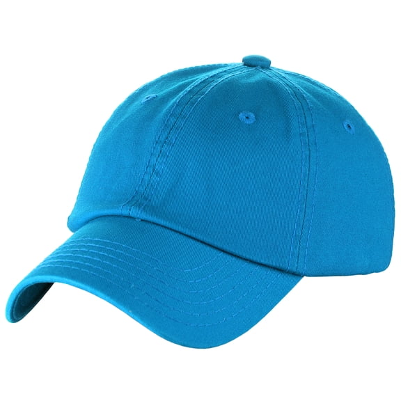 NYFASHION101 Unisex Adjustable 6-Panel Low-Profile Baseball Cap LOW100- EP Turquoise