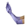 thumbnail image 1 of NYFASHION101 Women's Classic Long Opera Length Satin Gloves 16BL, Periwinkle, 1 of 1
