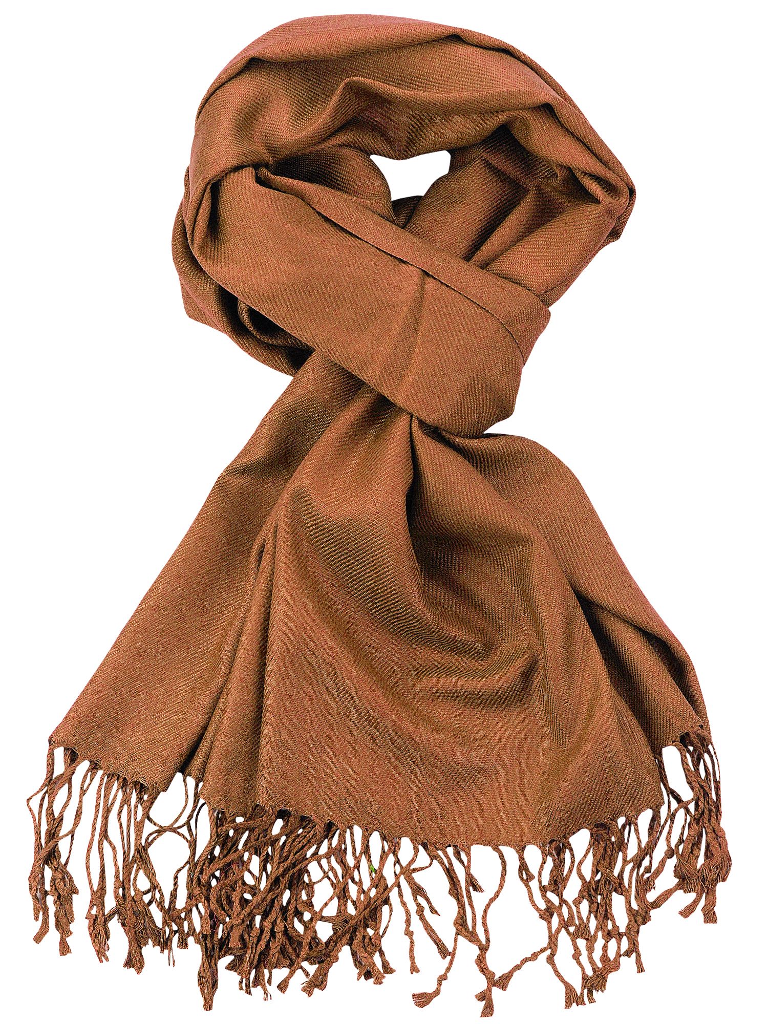 Chocolate Brown Classic Pashmina