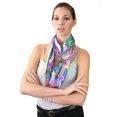thumbnail image 1 of NYFASHION101 Women's Versatile Floral Inspired Sheer Headwrap Scarf - 1459MNML, 1 of 3