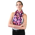 thumbnail image 1 of NYFASHION101 Women's Versatile Floral Inspired Sheer Headwrap Scarf - 1491PPPN, 1 of 3