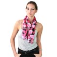 thumbnail image 1 of NYFASHION101 Women's Versatile Floral Inspired Sheer Headwrap Scarf - 1537BKFC, 1 of 3