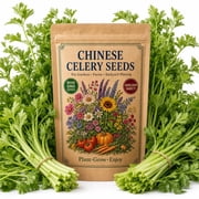 NYGardenia Chinese Celery Seeds, 3000+ Vegetable Seeds for Planting, Approx. 1.5g, Aromatic Asian Celery for Home Gardens