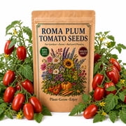 NYGardenia Roma Plum Tomato Seeds 210+