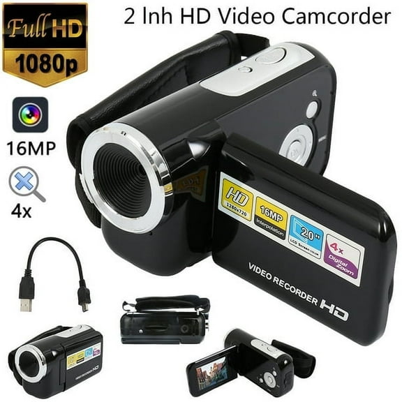 Keyohome Full HD 1080P 16MP 16X ZOOM Digital Video Camcorder Camera DV Video Camera DVR