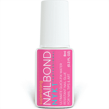 NYK1 NailBond Brush On Nail Glue For Press On Nails, Acrylic Nails And False Nails