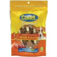 NYLABONE / Cadet Pet Cadet Gourmet Triple Flavored Shish Kabobs Dog Treat - Pack of 4 Shop Supply Pack