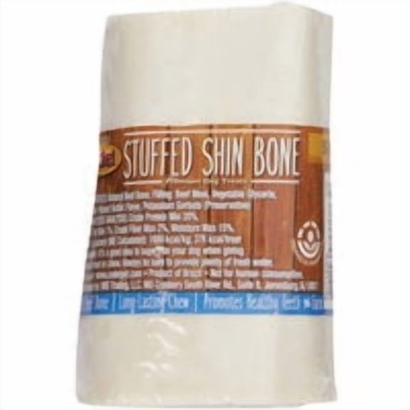 NYLABONE / Cadet Pet Cadet Stuffed Shin Bone - Pack of 2 Bulk Buy Multipack