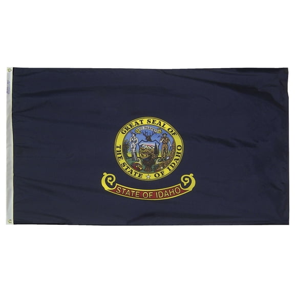 NYLGLO 141360 Idaho State Flag,3x5 Ft