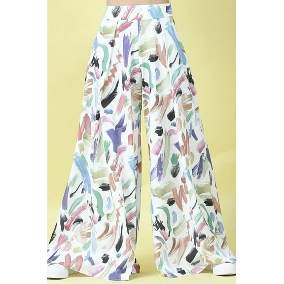 NYLON APPAREL SUPER WIDE PALAZZO PANTS