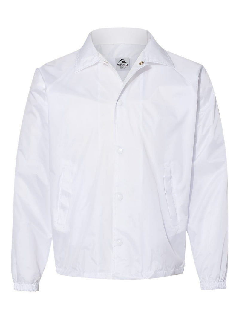 8G SHOOT COACH JACKET ホワイト NYLON COACH'S JACKET/LINED WHITE XL - Walmart.com