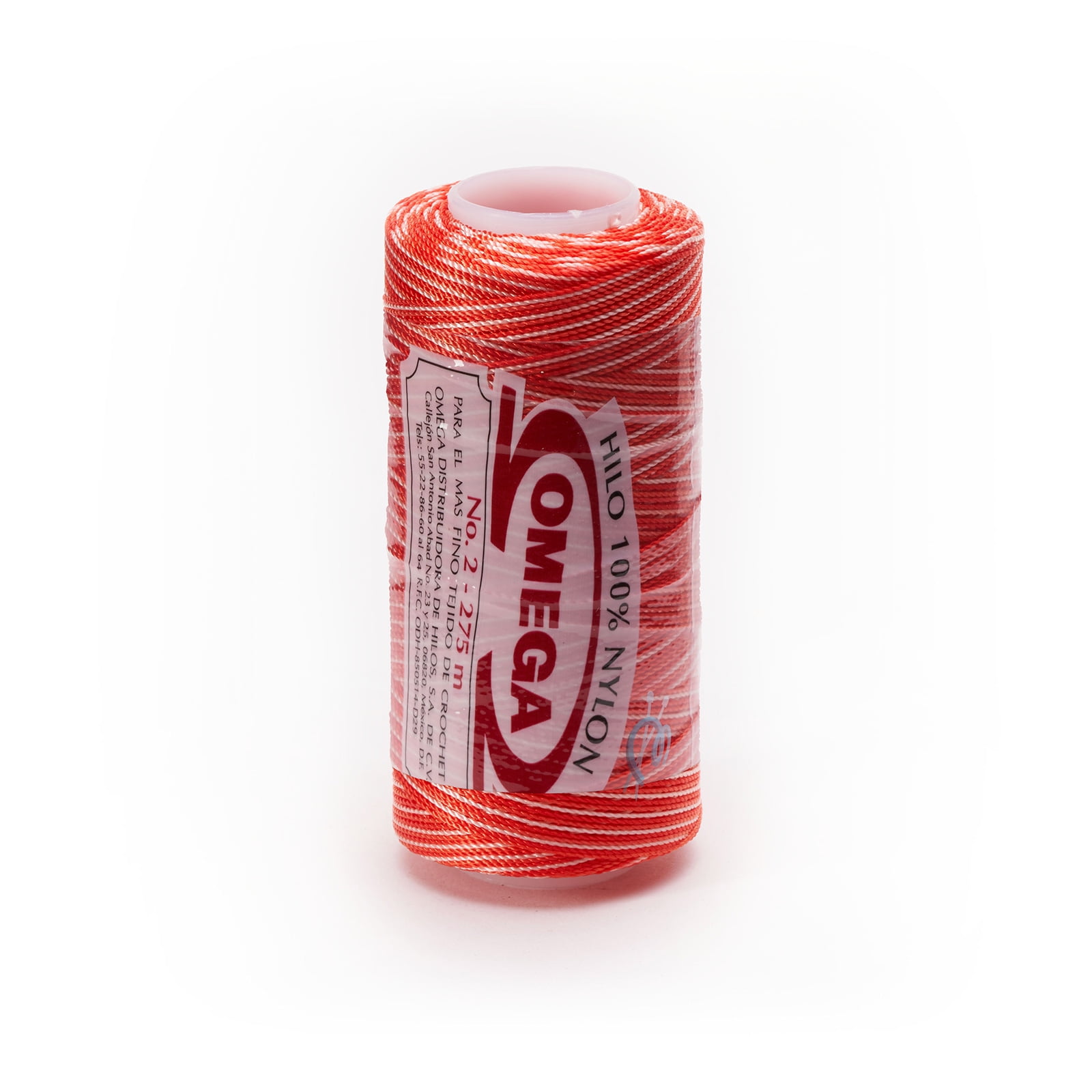 NYLON NO.2 [Variegated] by Omega - Strong 100% Nylon String Cord for ...