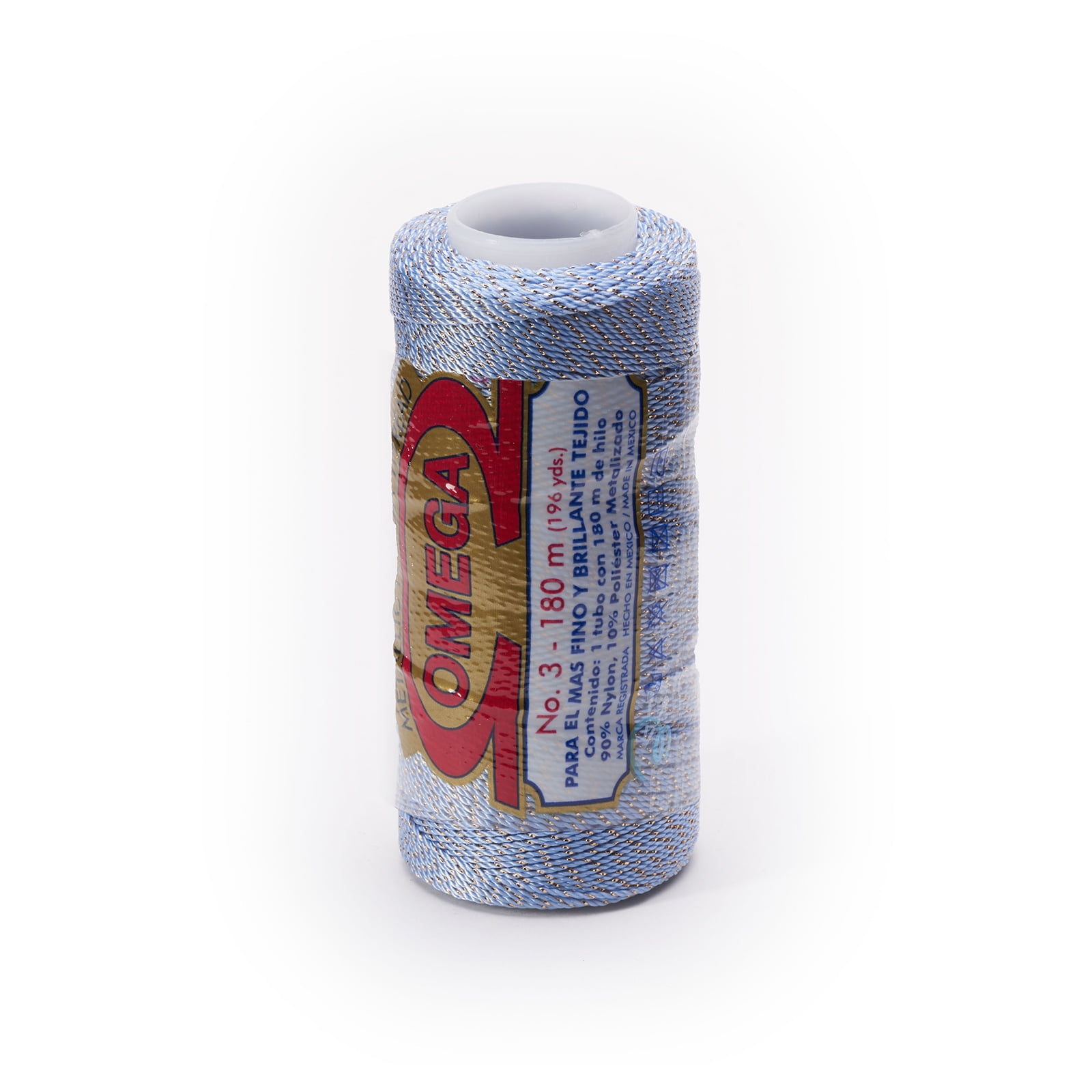 NYLON NO.3 [Metallic] by Omega - Strong 100% Nylon String Cord for Fine ...