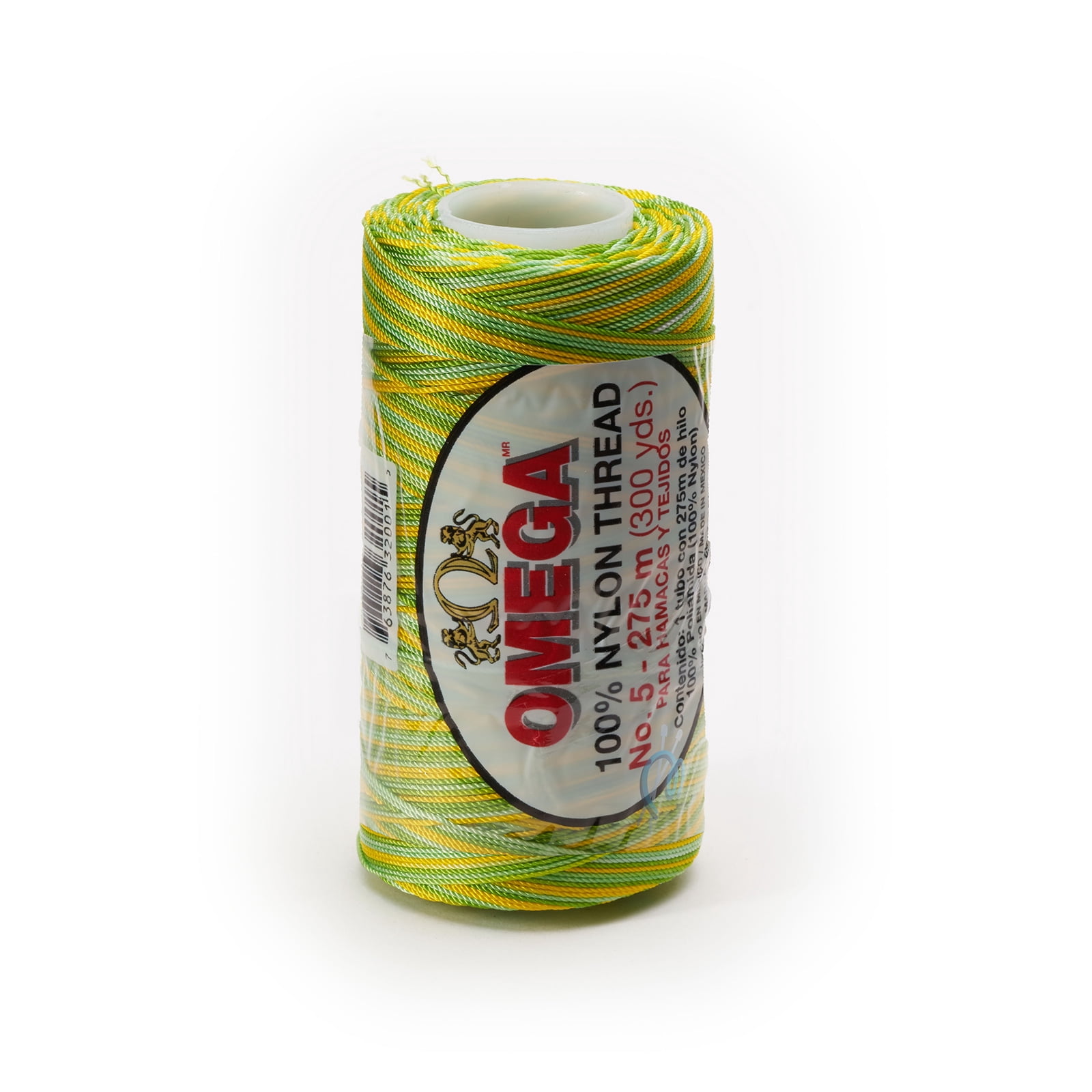 NYLON NO.5 [Variegated] by Omega - Strong 100% Nylon String Cord for ...