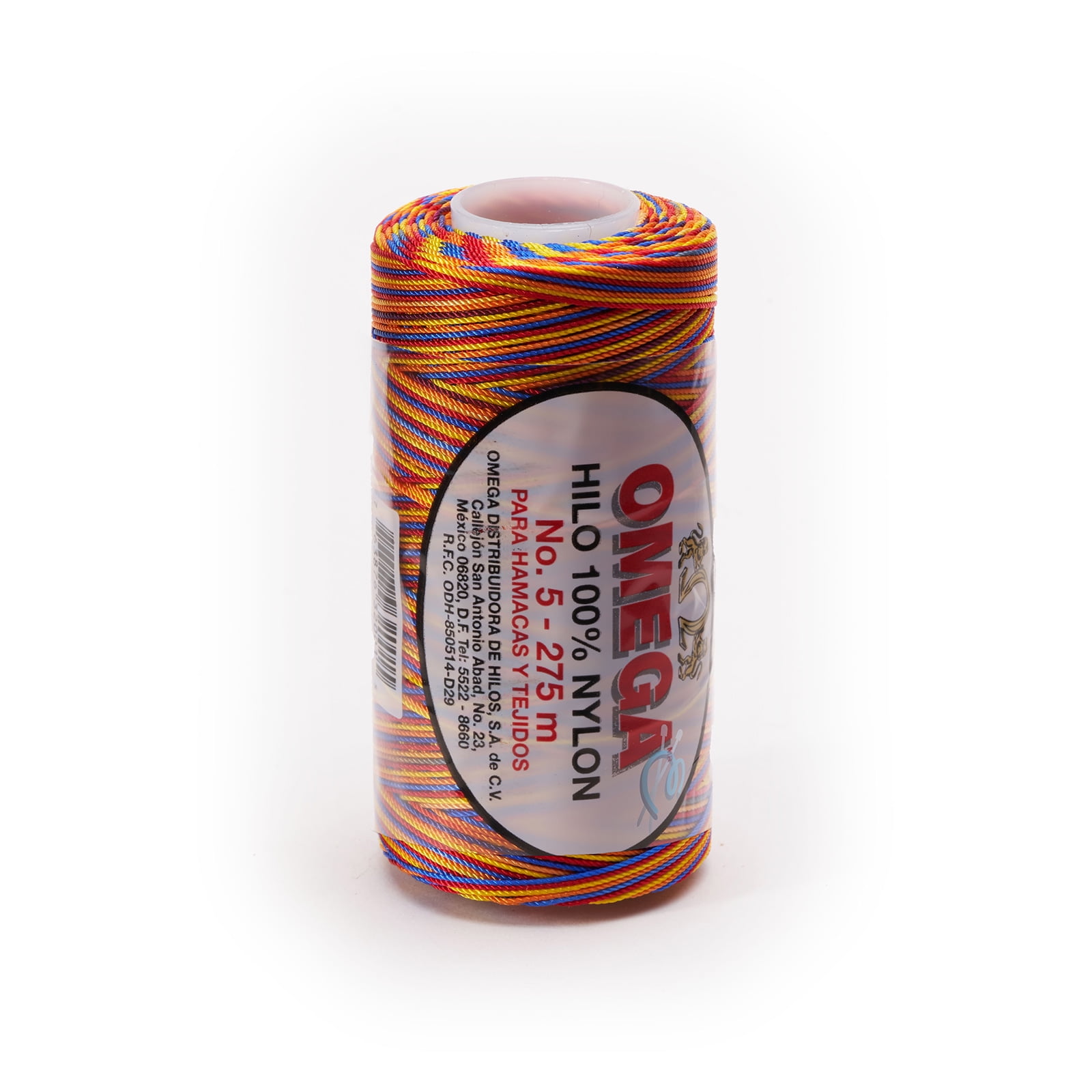 NYLON NO.5 [Variegated] by Omega - Strong 100% Nylon String Cord for ...