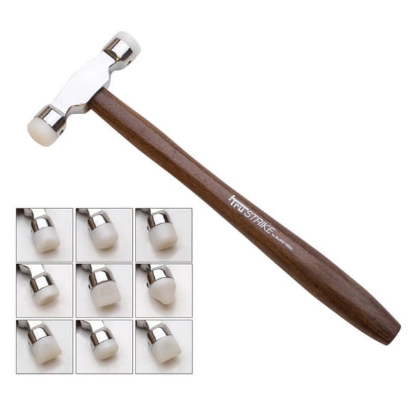 NYLON TIPPED FORMING HAMMER W/9 FACES