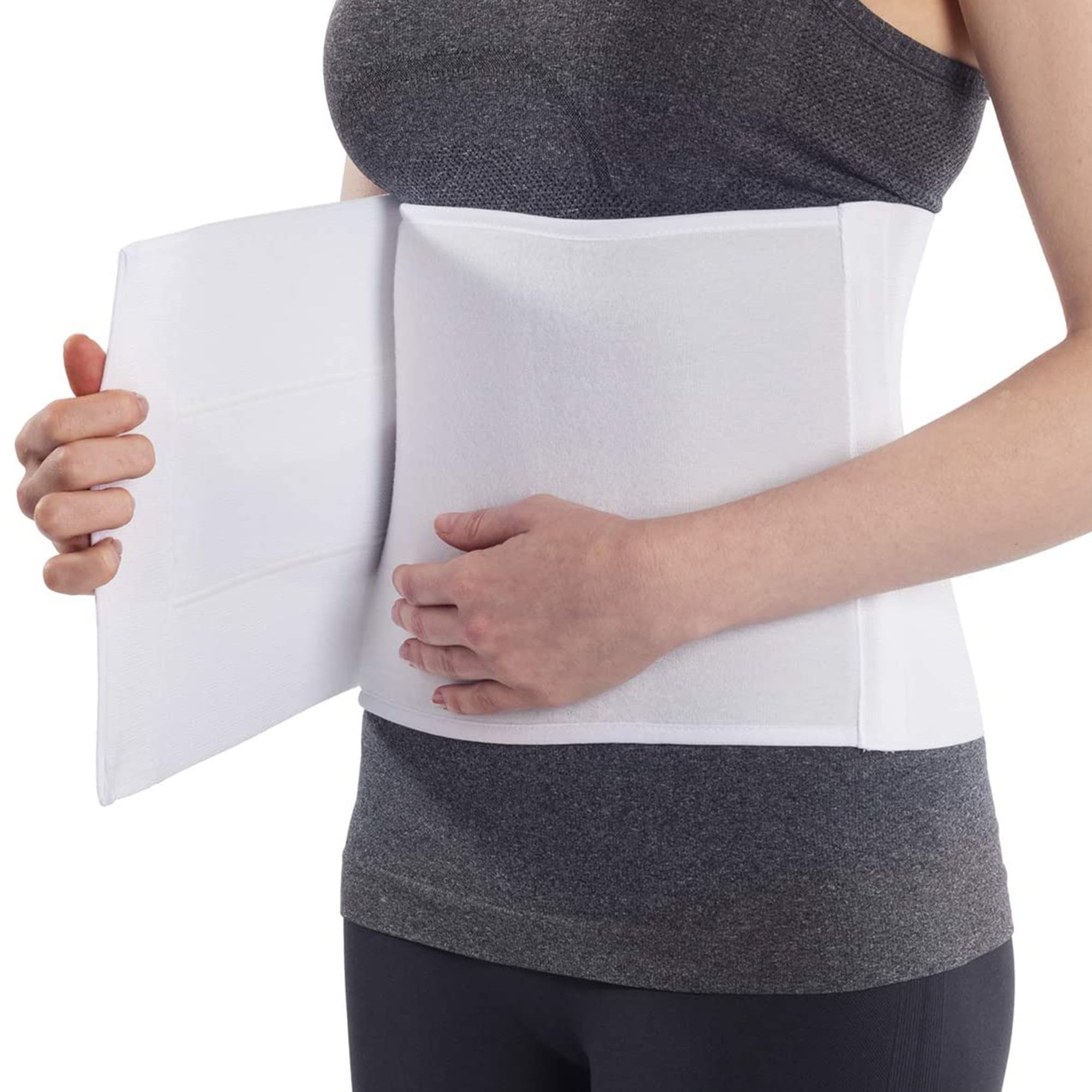 Everyday Medical abdominal binder post surgery – with Bamboo Fiber for C- section, Abdomen Surgeries, Tummy Tuck, Bladder & Gastric Bypass Belly  Girdle- Medium 